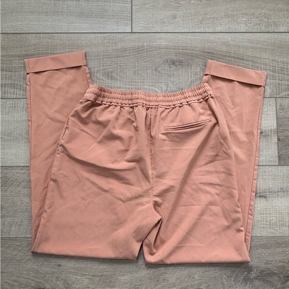 Daily Ritual Women's Soft Peach Joggers - Picture 6 of 6